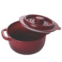 Pote hermético Supreme redondo 180ml vermelho Plasutil ref. 18334 Pote hermético Supreme redondo 180ml vermelho Plasutil ref. 18334