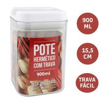 Pote Hermético Trava Fácil 800ml - Clink CK4274