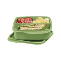 Pote Hermético Tupperware Basic Line com Divisória 550ml