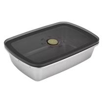 Pote Hermético Vasilha Retangular Alimentos Com Tampa 650ml Pote Hermético Vasilha Retangular Alimentos Com Tampa 650ml