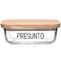Pote Hermético Vidro (1 Litro) Presunto Pote Hermético Vidro (1 Litro) Presunto