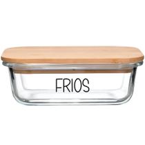 Pote Hermético Vidro (1,040 Litros) Frios Pote Hermético Vidro (1,040 Litros) Frios