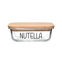 Pote Hermético Vidro (370 ml) Nutella