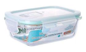 Pote Hermético Vidro Marmita 370ml Microondas Forno Freezer