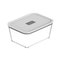 Pote Hermético Vidro Para Alimentos Com Trava 2400ml Fresh Lock Ou