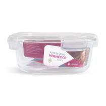 Pote Hermético Vidro Redondo Grande Salada Fit 950ml Pote Hermético Vidro Redondo Grande Salada Fit 950ml