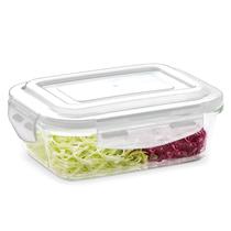 Pote Hermético Vidro Retangular Freezer E Microondas 640ml Armazenar Conservar Alimentos BPA Free