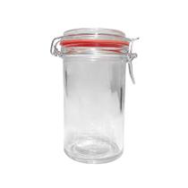 Pote Hermético Vidro Trava Metal 450ml Class Home Pote Hermético Vidro Trava Metal 450ml Class Home