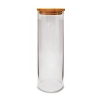 Pote Hermético Vika com Tampa Bambu Eco 1650ml - YOI Pote Hermético Vika com Tampa Bambu Eco 1650ml - YOI