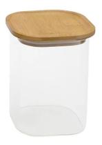 Pote Hermético Vika Tampa Quadrado 1200ml Yoi Pote Hermético Vika Tampa Quadrado 1200ml Yoi