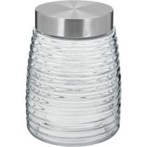 Pote Home&Co 16x12x12cm Vidro Transparente 1,2L Utensílio de Cozinha para Preparo e Servir Pote Home&Co 16x12x12cm Vidro Transparente 1,2L Utensílio de Cozinha para Preparo e Servir
