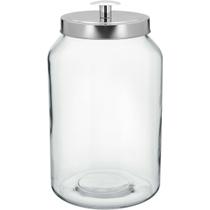 Pote Home&Co 30x16x16cm Vidro Transparente 4L para Cozinha Mantimentos e Alimentos Pote Home&Co 30x16x16cm Vidro Transparente 4L para Cozinha Mantimentos e Alimentos