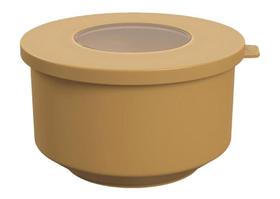 Pote Hoop 14,9 x 16 x 9,7 cm 1 L - Amarelo Coza