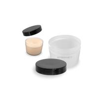 Pote Incolor 300ml PP Reutilizável Prático Versátil Kit 5UND