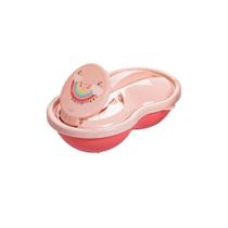 Pote Infantil Papinha Com Colher Tampa Protetora Plasutil Pote Infantil Papinha Com Colher Tampa Protetora Plasutil