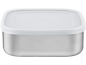 Pote Inox Tramontina com Tampa Quadrado 1,2L