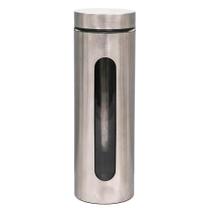 Pote Inox Visor Style Vítreo Fechamento Hermético 1,8 Litros