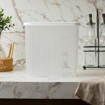 Pote Ivory 2L Branco Plástico Lyor