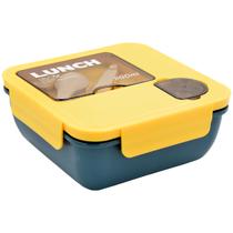 Pote Lancheira 1100Ml c/ Talheres Garfo Marmita Hermético Pote Lancheira 1100Ml c/ Talheres Garfo Marmita Hermético