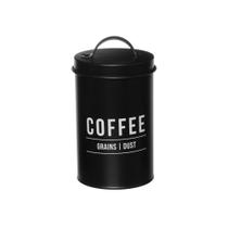 Pote Lata Para Café 1,2 L Preto Manhattan Hauskraft