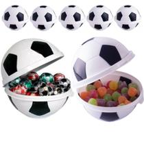 Pote Lembrancinha Festa Aniversario Bola Futebol Kit 5 und