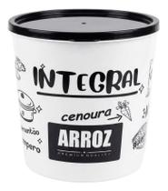 Pote Mantimento Arroz Integral Tampa Hermética 21 cm 6 Litros Pote Mantimento Arroz Integral Tampa Hermética 21 cm 6 Litros