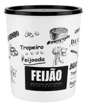 Pote Mantimento Feijao Tampa Hermetica Graos Cozinha 21 Cm
