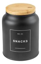 Pote Mantimento Lata De Metal Tampa Vedação Hermética Snacks Pote Mantimento Lata De Metal Tampa Vedação Hermética Snacks