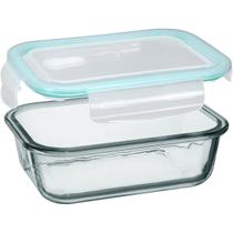 POTE MANTIMENTOS HERMÉTICO HOME&CO VIDRO TEMPERADO 700ml 6x17x13cm TRANSPARENTE