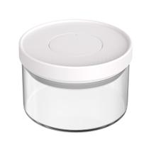 Pote Mantimentos Hermético Vidro Fechamento Pressão 350ml Pote Mantimentos Hermético Vidro Fechamento Pressão 350ml