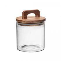 Pote Mantimentos Vidro 700ml Tampa Acacia Rojemac Pote Mantimentos Vidro 700ml Tampa Acacia Rojemac