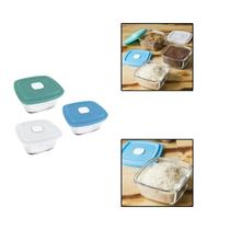 Pote Marinex Facilita Vap Quadrada 300ml C/ Tampa Cor Sortida Pote Marinex Facilita Vap Quadrada 300ml C/ Tampa Cor Sortida