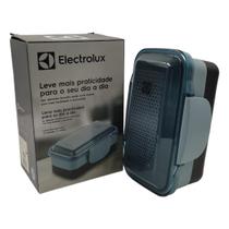 Pote Marmita Com Divisoria Lunch Box Electrolux 2 Em 1 Preta