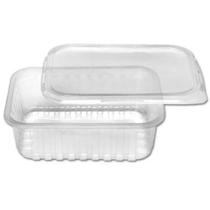 Pote Marmita com Tampa G306 para Micro Ondas e Freezer Galvanotek 500ml. Caixa com 40 Unidades.