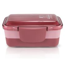 Pote Marmita De 2 Andares 950Ml Concept - Rosa