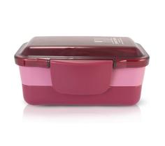 Pote Marmita De 2 Andares 950Ml Joy - Vinho - Jackie Design Pote Marmita De 2 Andares 950Ml Joy - Vinho - Jackie Design