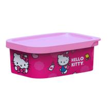 Pote Marmita Infantil Escolar P/ Lanche Fruta Snack Hello Kitty Menina Organizador Lancheira 500 ml - potte