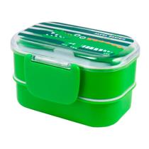 Pote Marmita Infantil Escolar Para Lanche 400 ML 2 Andares - Jacki Design