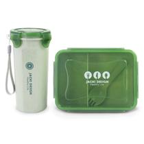 Pote Marmita Microondas Freezer Kit Conjunto Copo Com Tampa 500 ML Lunch Livre BPA Free Pote Marmita Microondas Freezer Kit Conjunto Copo Com Tampa 500 ML Lunch Livre BPA Free