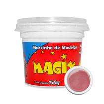 Pote Massinha De Modelar Infantil Escolar Atoxica Magix 150g