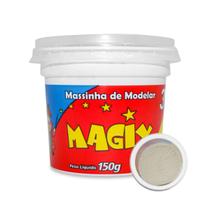 Pote Massinha De Modelar Infantil Escolar Atoxica Magix 150g
