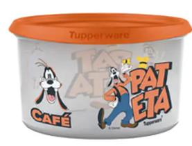 Pote Master Mágico Café Pateta Disney 500g Tupperware