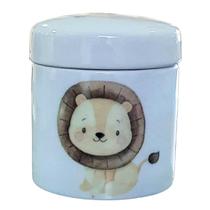 Pote Menor para Kit higiene bebê Safari - Peça Porcelana