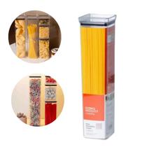 Pote Modular Para Armazenar Espaguete Macarrão Mantimentos
