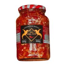 Pote Molho de Vinagrete de Pimenta dedo de Moça em Conserva 560g