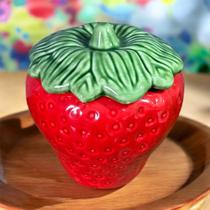 Pote Morango Grande Doceira Compoteira