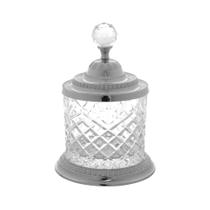 Pote Multiuso 500ml De Zamac Cristal Prateado Lyor - L3761 - Lyor classic Pote Multiuso 500ml De Zamac Cristal Prateado Lyor - L3761 - Lyor classic