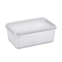 Pote Multiuso 500ml Transparente de Plástico UZ Utilidades - UZ437-TR Pote Multiuso 500ml Transparente de Plástico UZ Utilidades - UZ437-TR