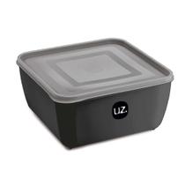 Pote Multiúso Premium Preto 2,5 L - UZ Utilidades Pote Multiúso Premium Preto 2,5 L - UZ Utilidades