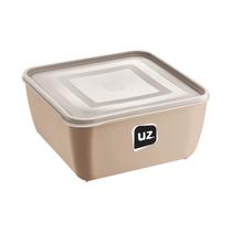 Pote Multiuso Premium Quadrado 1,5 Litros Armazenamento Alimentos Prático Polipropileno Livre de BPA Resistente Micro-ondas Freezer Pote Multiuso Premium Quadrado 1,5 Litros Armazenamento Alimentos Prático Polipropileno Livre de BPA Resistente Micro-ondas Freezer